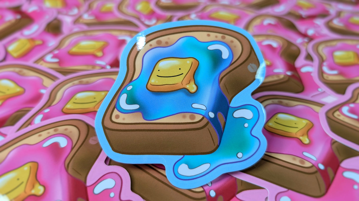 Ditto Toast Stickers