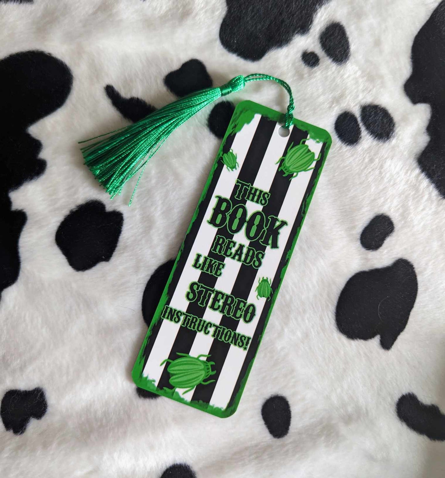 Happy Halloween Beetle Inspired Bookmark!