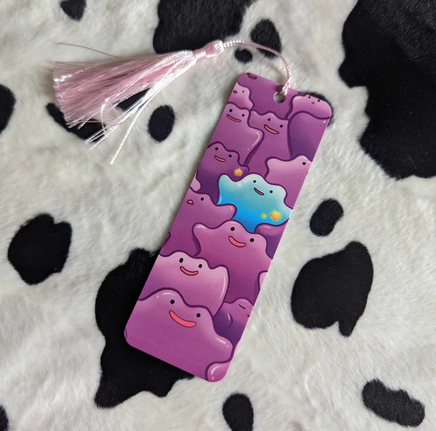 Rainbow Blob Inspired Tassled Bookmarks