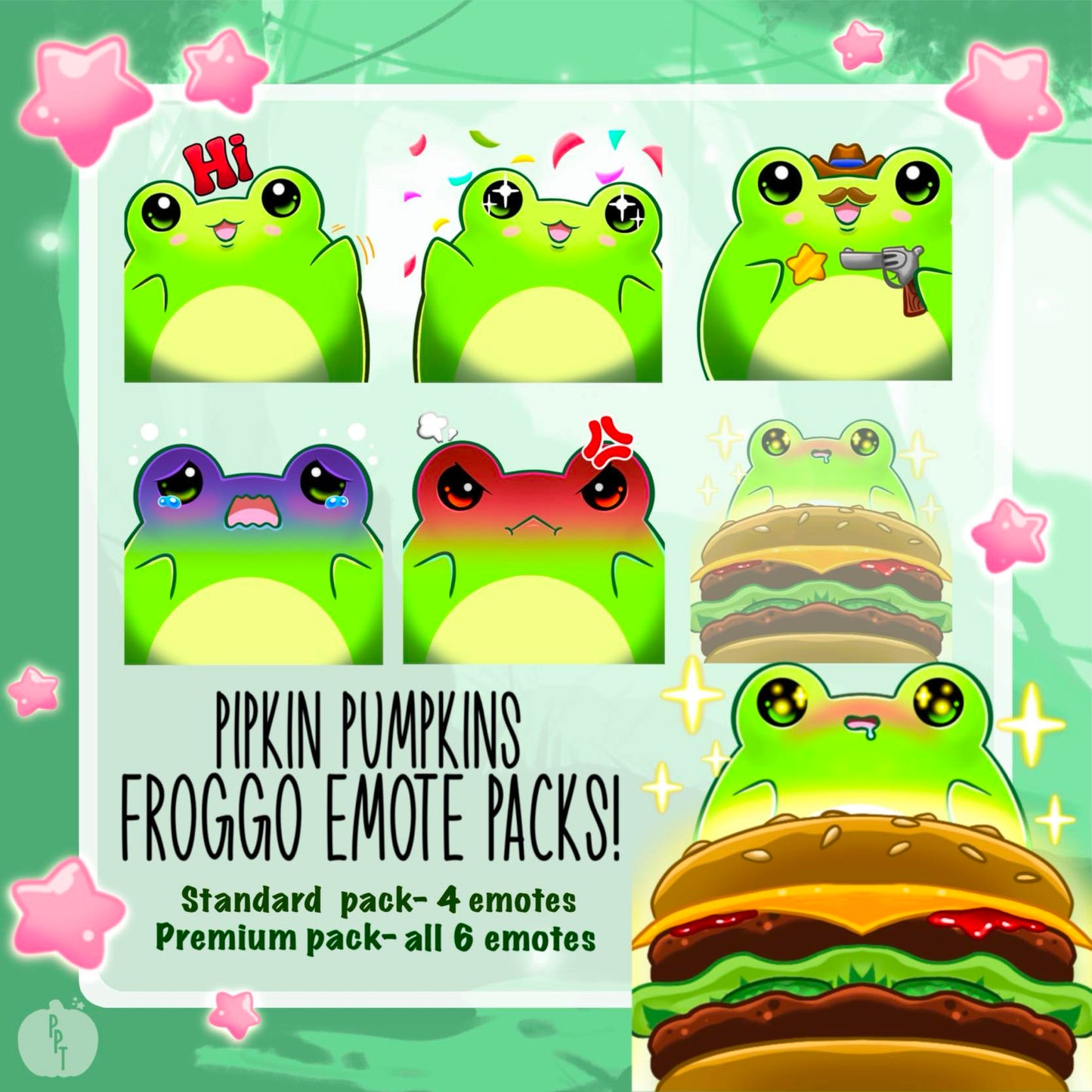 Froggo Emote Packs!