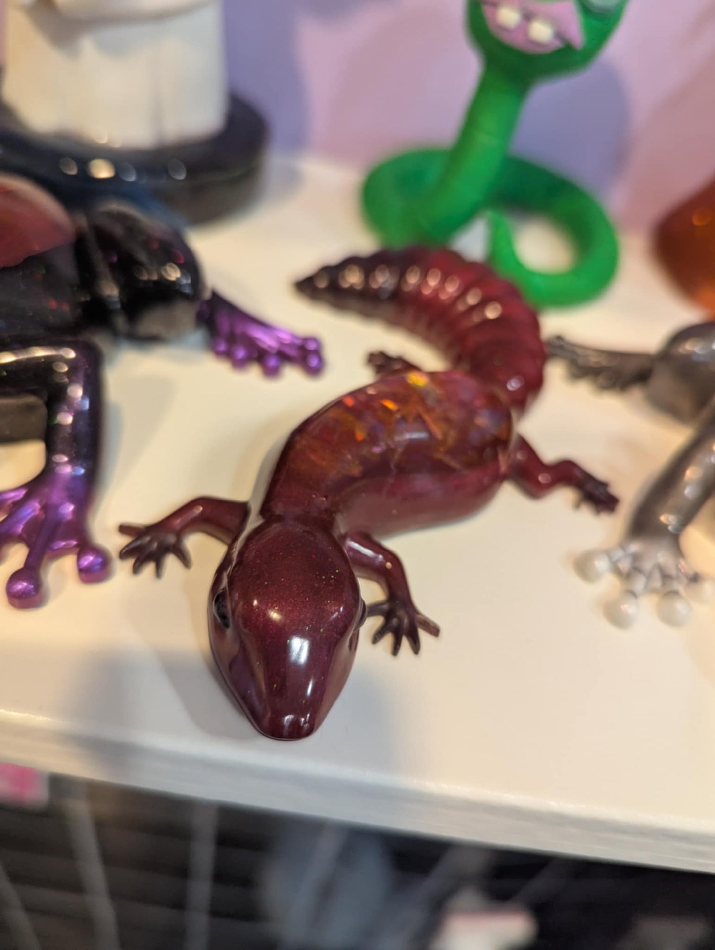 Resin Geckos