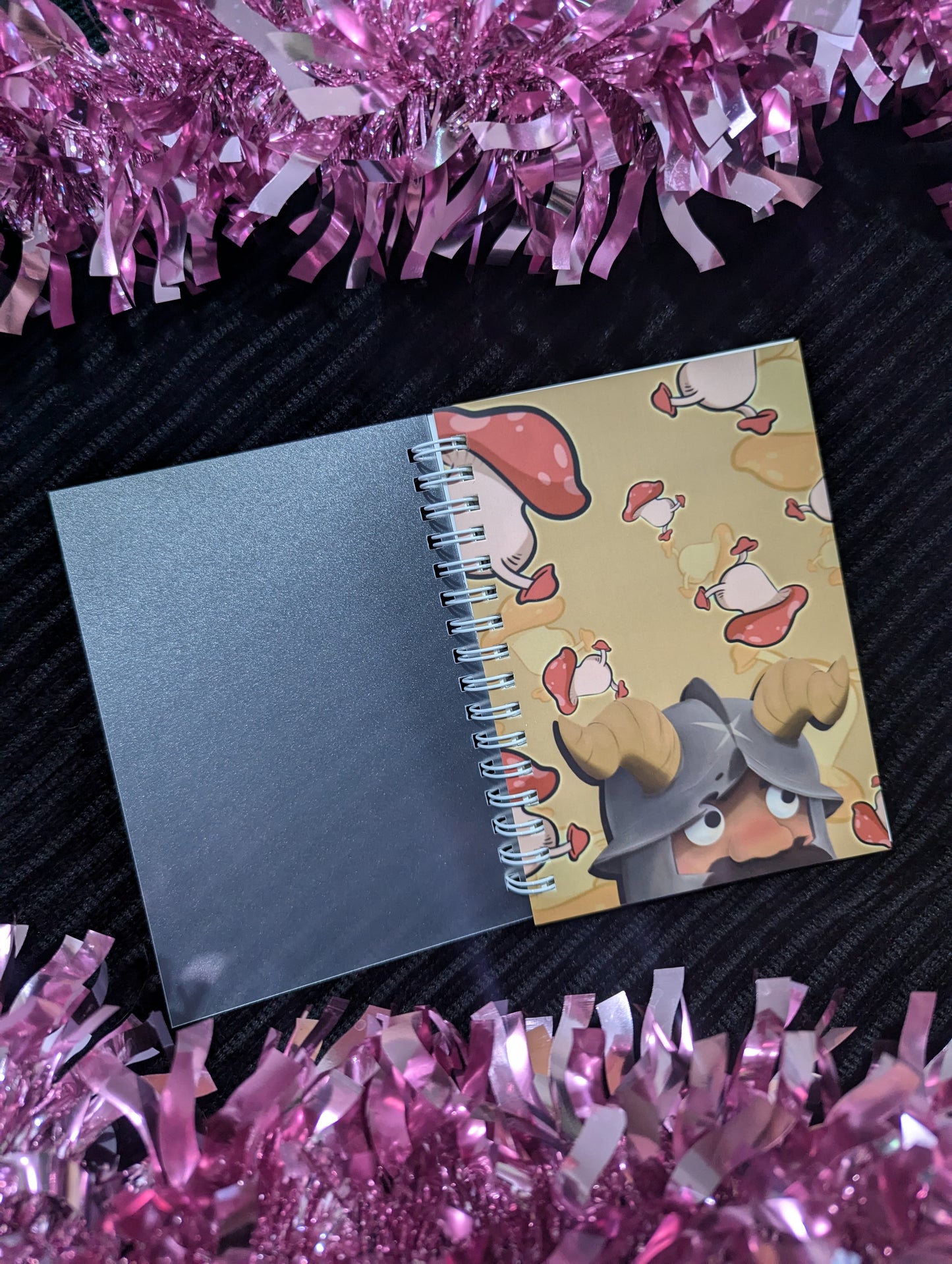 Walking Mushroom Dungeon A5 Notebook