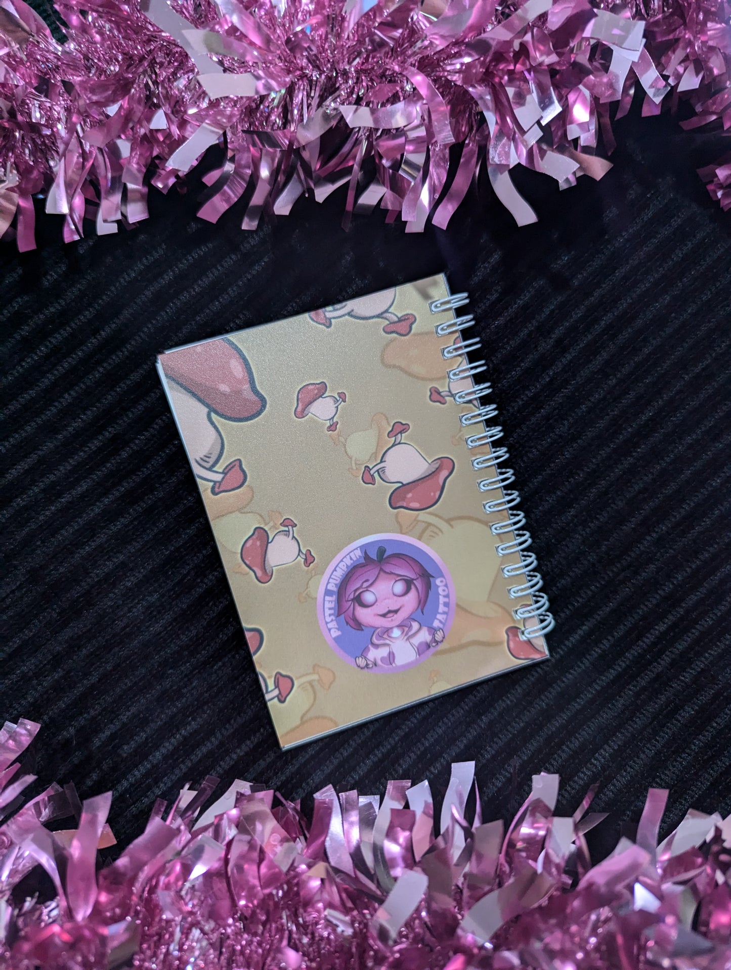 Walking Mushroom Dungeon A5 Notebook