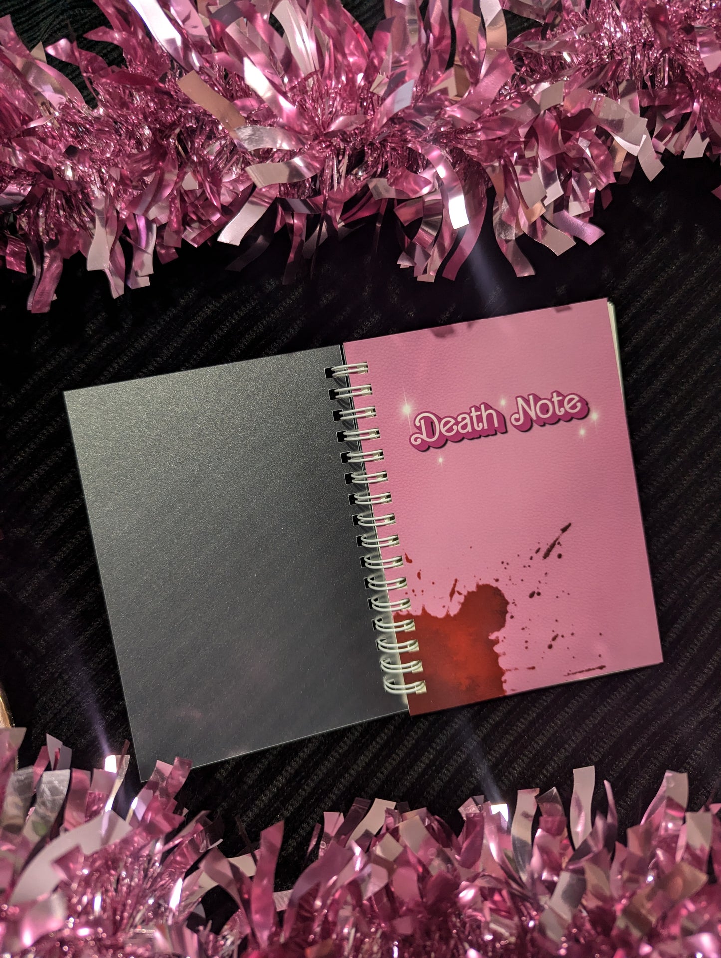 Pink Deathly A5 Notebook