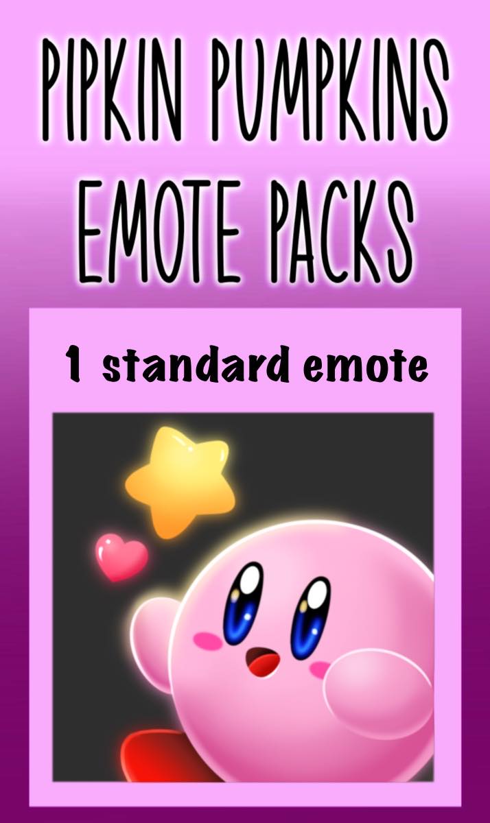 Kirby Emote Pack!