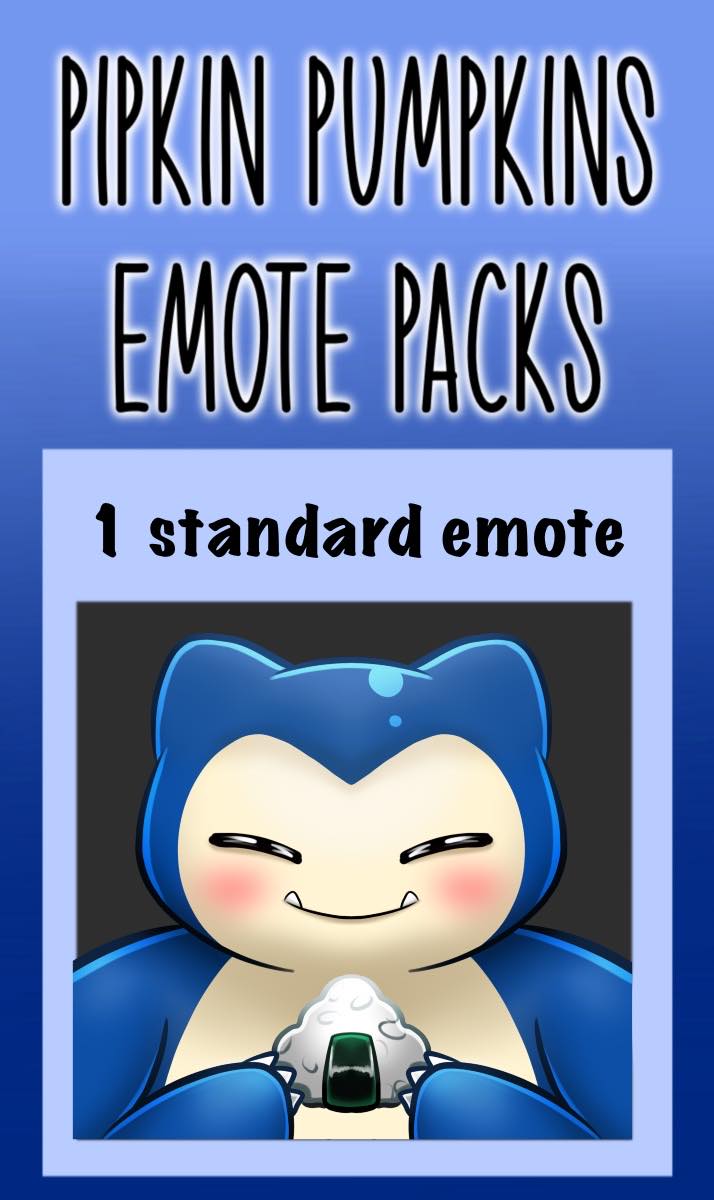 Snorlax Emote Packs!