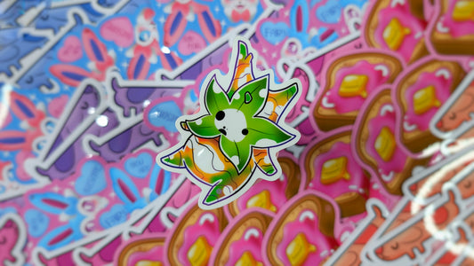 Forest Friend Inspired Clear Bubble Style Stickers