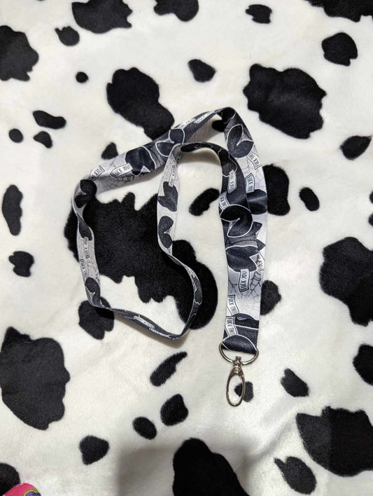Unfortunate Cookie Lanyard NO SAFETY CLASP