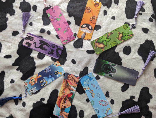 Varied Tassled Bookmarks