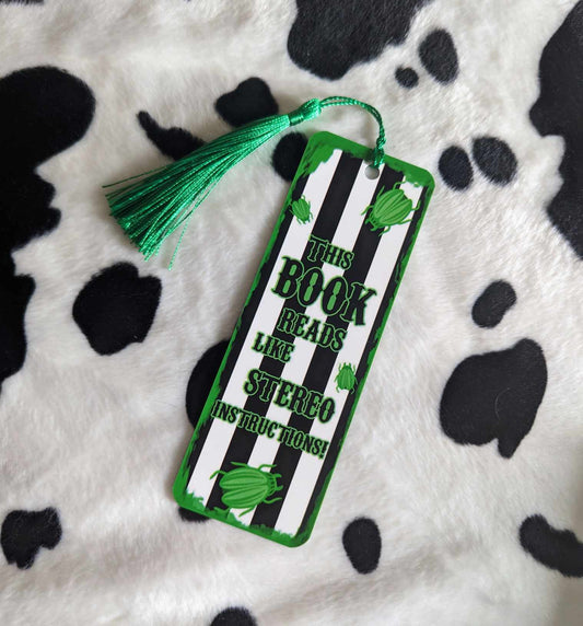 Happy Halloween Beetle Inspired Bookmark!