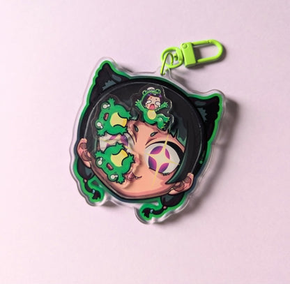 Mao Mao Froggo Shaker Keychains