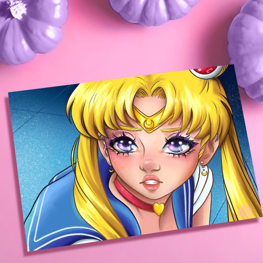Sailor Moon Challenge Inspired Art Prints