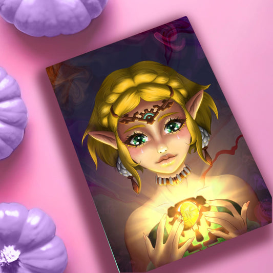 Zelda's Sacrifice Inspired Art Prints