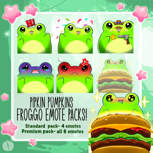 Froggo Emote Packs!