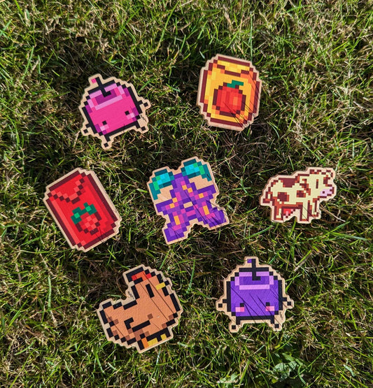 Farmers Special Stardew Inspired Wooden Pin