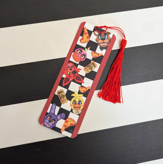 Five Nights Pizzeria Inspired bookmark