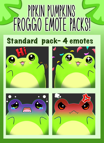 Froggo Emote Packs!
