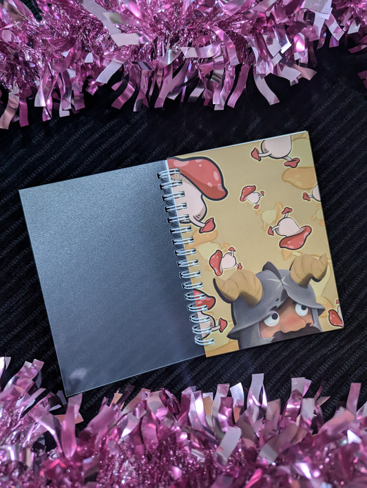 Walking Mushroom Dungeon A5 Notebook