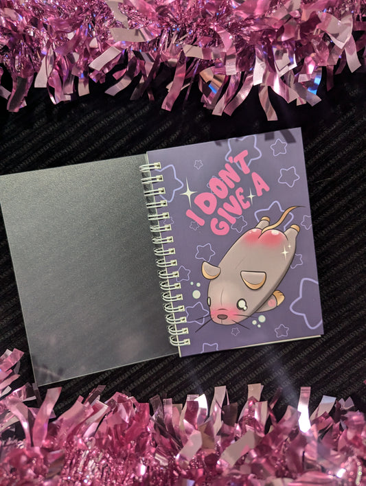 I don't give a rats... A5 Notebook