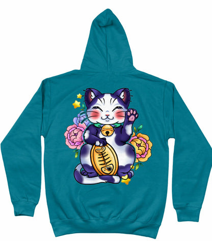 Lucky Neko Pullover Hoodie PREORDER