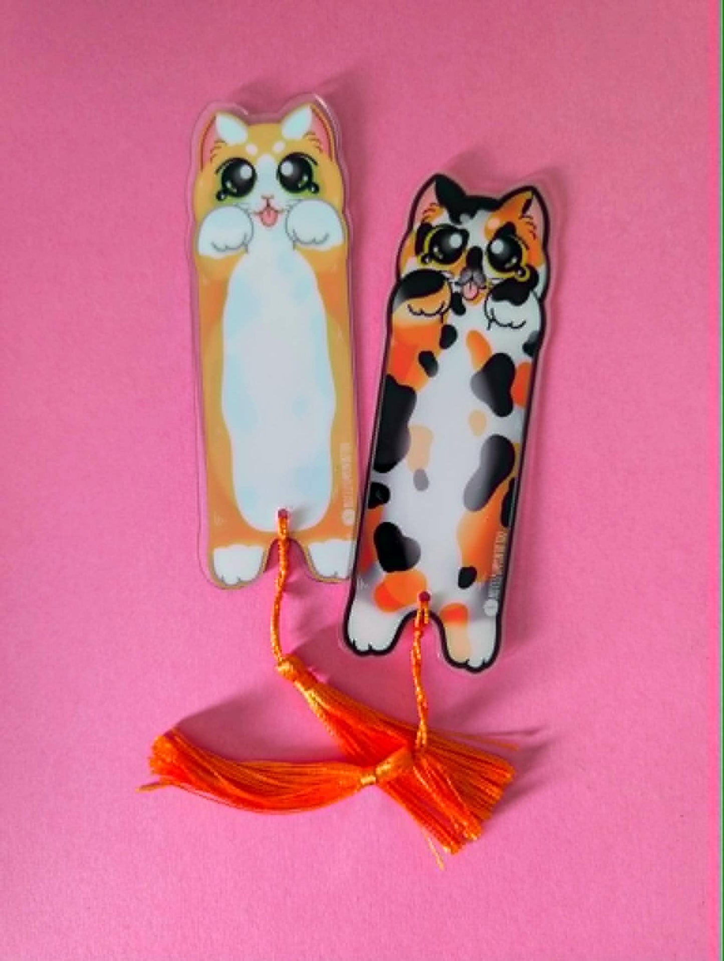 Kitty Tasseled Bookmarks