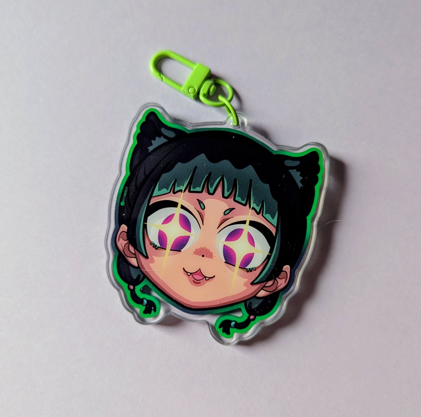Mao Mao Froggo Shaker Keychains