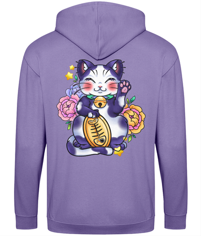 Lucky Neko Zip Hoodie PREORDER