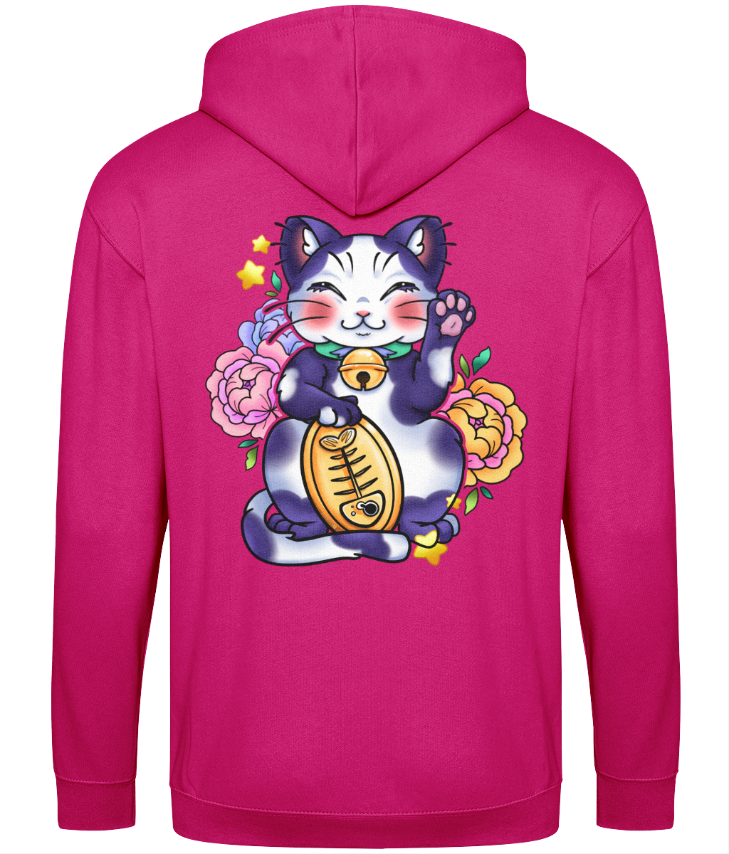 Lucky Neko Zip Hoodie PREORDER