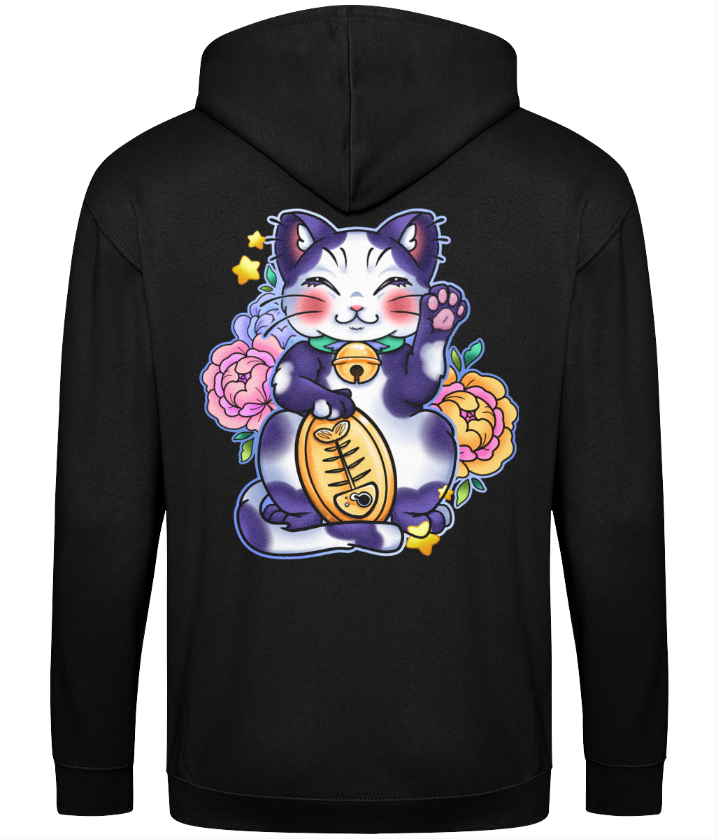 Lucky Neko Zip Hoodie PREORDER
