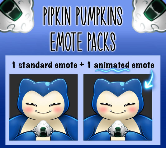Snorlax Emote Packs!
