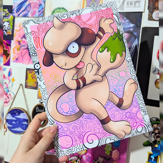 Doodle Wave Inspired Art Prints
