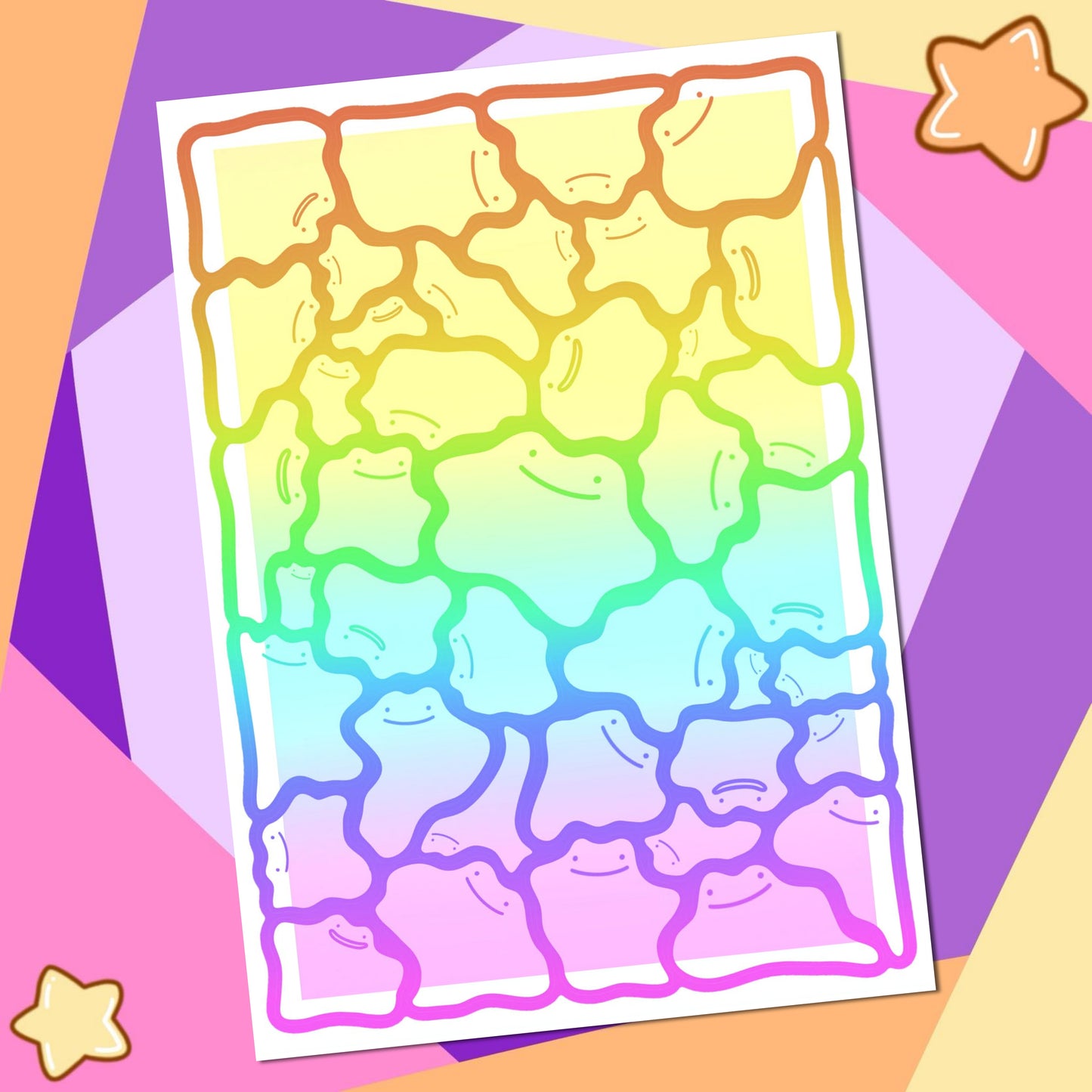 Ditto Blob Inspired Art Prints